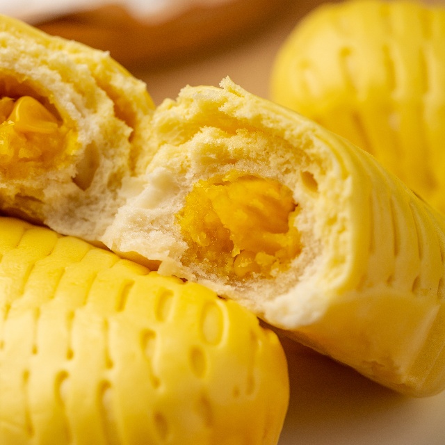 Golden Paste Corn Bun